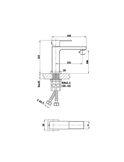 Купить Смеситель для раковины Cube VBF-1C01CH однорычажный, хром, , шт (vbf-1c01ch) по цене 7980 руб., в Санкт-Петебруге в интернет магазине 100-Систем, а также дургие товары Vincea из раздела Рычажные смесители и Смесители для раковины