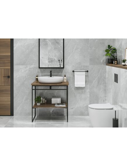 Купить Керамогранитная плитка LCM полированная 6060AMB15P Armani Marble Gray , 600*600*8 (4 шт в уп/54.72  м в пал) (6060amb15p) по цене 2390 руб., в Санкт-Петебруге в интернет магазине 100-Систем, а также дургие товары LCM из раздела Керамогранит и Напольные покрытия