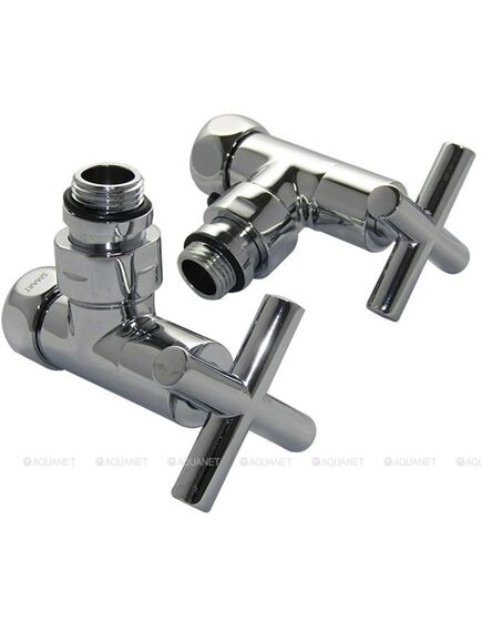 Купить Вентиль угловой крест для п/с Aquanet 3/4"х1/2"г/ш (пара) SMT8200SCH0405/2C (smt8200sch0405/2c) по цене 4130 руб., в Санкт-Петебруге в интернет магазине 100-Систем, а также дургие товары AQUANET из раздела Комплектующие и Полотенцесушители