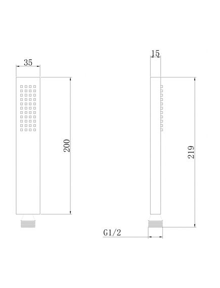 Купить Душевая лейка ABBER AF0050B латунь, черный матовый (af0050b) по цене 2520 руб., в Санкт-Петебруге в интернет магазине 100-Систем, а также дургие товары ABBER из раздела Лейки и Комплектующие для душа