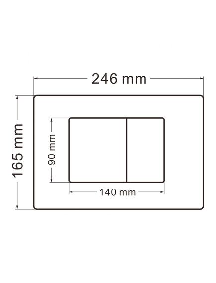 Купить Кнопка смыва ABBER AC0120MB черная матовая (ac0120mb) по цене 6900 руб., в Санкт-Петебруге в интернет магазине 100-Систем, а также дургие товары ABBER из раздела Клавиши смыва и Инсталляции