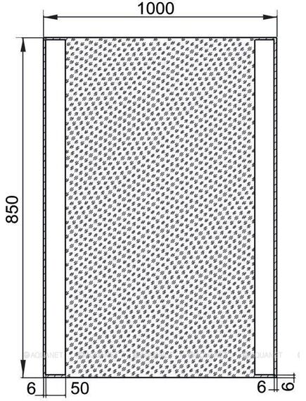 Купить Зеркало Форли 10085 с LED подсветкой, 1000х850x32 мм, инфракрасный выключатель (196661) (196661) по цене 22782 руб., в Санкт-Петебруге в интернет магазине 100-Систем, а также дургие товары AQUANET из раздела Зеркала и Мебель для ванной комнаты