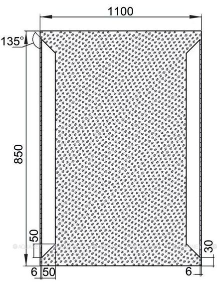 Купить Зеркало Сорренто 11085 с LED подсветкой, 1100х850x32 мм, инфракрасный выключатель (196655) (196655) по цене 24225 руб., в Санкт-Петебруге в интернет магазине 100-Систем, а также дургие товары AQUANET из раздела Зеркала и Мебель для ванной комнаты