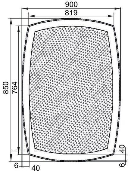 Купить Зеркало Тоскана 9085 с LED подсветкой, 900х850x32 мм (196666) (196666) по цене 22084 руб., в Санкт-Петебруге в интернет магазине 100-Систем, а также дургие товары AQUANET из раздела Зеркала и Мебель для ванной комнаты