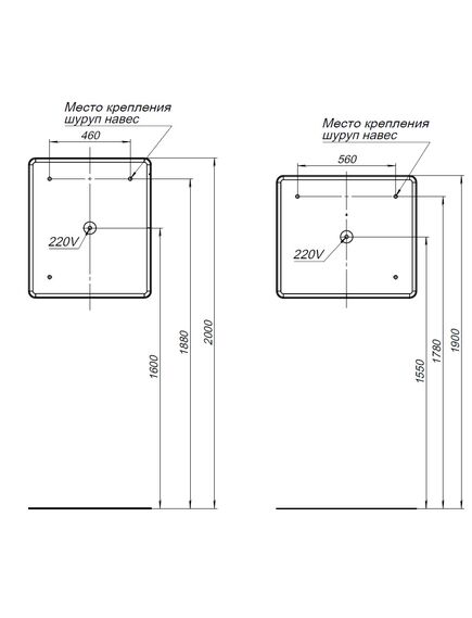 Купить Зеркало Ирис 70х80 LED (326444) (326444) по цене 11001 руб., в Санкт-Петебруге в интернет магазине 100-Систем, а также дургие товары AQUANET из раздела Зеркала и Мебель для ванной комнаты