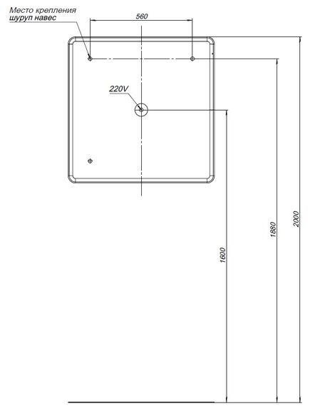 Купить Зеркало Ирис 80х80 LED (326445) (326445) по цене 11950 руб., в Санкт-Петебруге в интернет магазине 100-Систем, а также дургие товары AQUANET из раздела Зеркала и Мебель для ванной комнаты