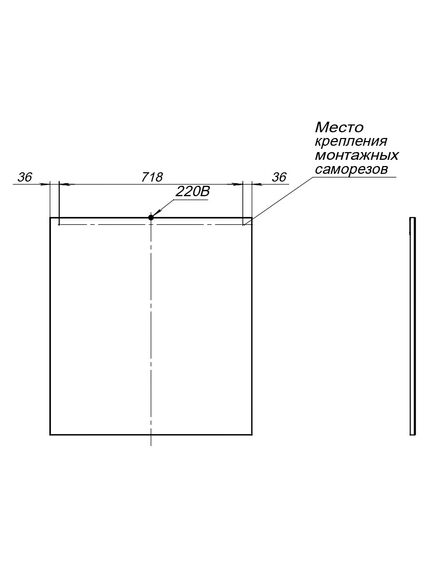 Купить Зеркало Lino 80 белый матовый (253907) (253907) по цене 9073 руб., в Санкт-Петебруге в интернет магазине 100-Систем, а также дургие товары AQUANET из раздела Зеркала и Мебель для ванной комнаты