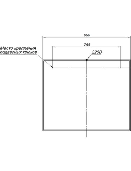 Купить Зеркало Nova Lite 100 цв. бел. глянец (242622) (242622) по цене 24720 руб., в Санкт-Петебруге в интернет магазине 100-Систем, а также дургие товары AQUANET из раздела Зеркала и Мебель для ванной комнаты