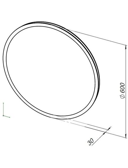 Купить Зеркало Оптима (Optima) D 600 LED (304265) (304265) по цене 10750 руб., в Санкт-Петебруге в интернет магазине 100-Систем, а также дургие товары AQUANET из раздела Зеркала и Мебель для ванной комнаты