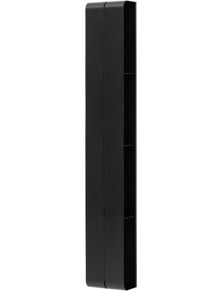 Купить Полка Aquanet Магнум H 20x130 черная матовая, вертикальная (326459) по цене 13915 руб., в Санкт-Петебруге в интернет магазине 100-Систем, а также дургие товары AQUANET из раздела Деревянные полки и Полки для ванной комнаты