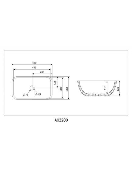 Купить Раковина накладная ABBER Rechteck AC2200MBG темно-зеленая матовая (ac2200mbg) по цене 9900 руб., в Санкт-Петебруге в интернет магазине 100-Систем, а также дургие товары ABBER из раздела Накладные раковины и Раковины и пьедесталы