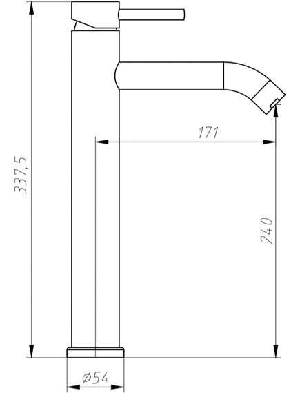 Купить Смеситель для раковины Aquanet Steel AF210-11S (af210-11s) по цене 8990 руб., в Санкт-Петебруге в интернет магазине 100-Систем, а также дургие товары AQUANET из раздела Рычажные смесители и Смесители для раковины