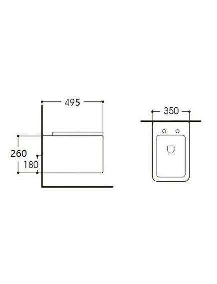 Купить Унитаз подвесной, rimless, с сиденьем 490x350x325мм (trend w) по цене 15002.5 руб., в Санкт-Петебруге в интернет магазине 100-Систем, а также дургие товары AQUANET из раздела Унитазы подвесные и Унитазы