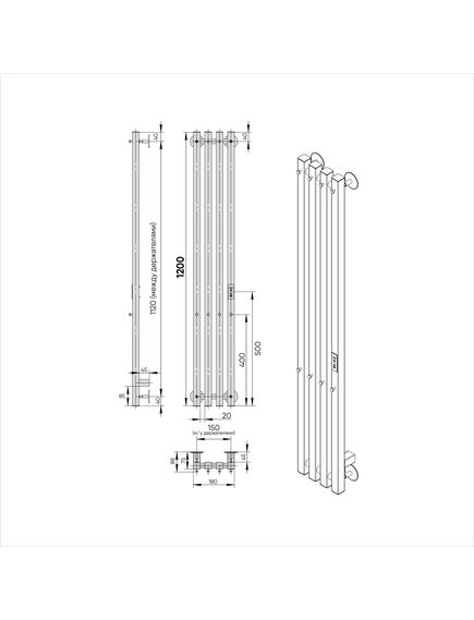 Купить Псш Style 4 PRO (electro) 120/18 (таймер, скр.монтаж, унив.подкл.R/L, Белый матовый) INDIGO (lspre120-18wmrt) по цене 16491 руб., в Санкт-Петебруге в интернет магазине 100-Систем, а также дургие товары INDIGO из раздела Электрические полотенцесушители и Полотенцесушители