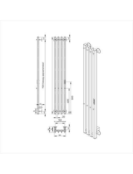 Купить Псш Style 4 PRO (electro) 120/18 (таймер, скр.монтаж, унив.подкл.R/L, Черный муар) INDIGO (lspre120-18brrt) по цене 16491 руб., в Санкт-Петебруге в интернет магазине 100-Систем, а также дургие товары INDIGO из раздела Электрические полотенцесушители и Полотенцесушители