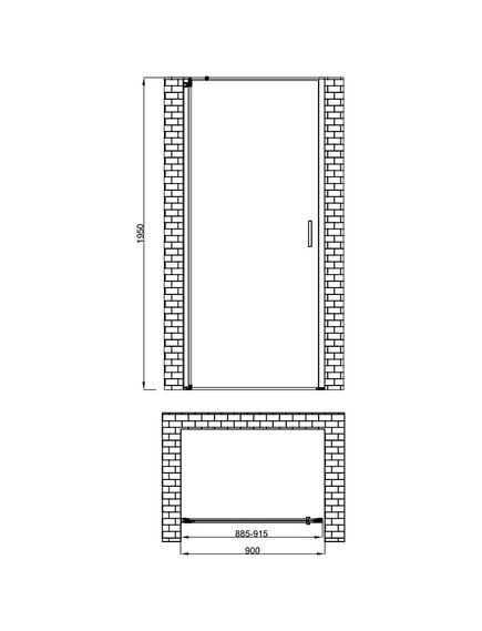 Купить Душевая дверь LEGOS LS-1 900 (062021) по цене 22990 руб., в Санкт-Петебруге в интернет магазине 100-Систем, а также дургие товары BERGES из раздела Душевые двери и Душевые двери, перегородки