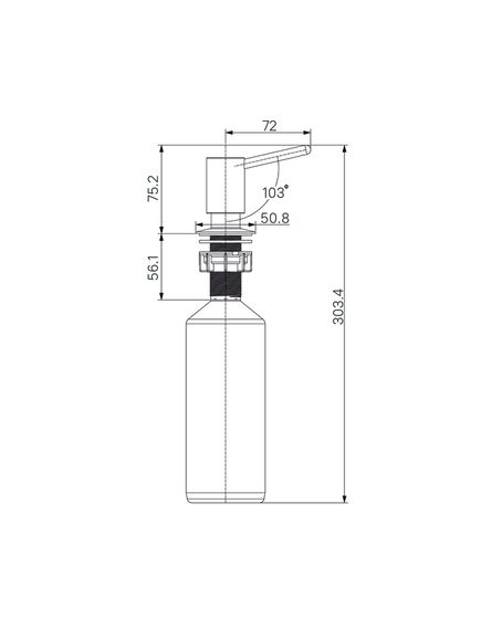 Купить Дозатор, латунь, PVD матовое золото, Kitchen Line, IDDIS, SDIMG00i59 (sdimg00i59) по цене 3490 руб., в Санкт-Петебруге в интернет магазине 100-Систем, а также дургие товары IDDIS из раздела Дозаторы жидкого мыла и Мыльницы и дозаторы жидкого мыла