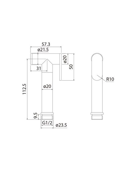 Купить Гигиеническая лейка, графитовая, латунь, IDDIS, 020GB0Gi20 (020gb0gi20) по цене 2190 руб., в Санкт-Петебруге в интернет магазине 100-Систем, а также дургие товары IDDIS из раздела Гигиенические лейки и Гигиенический душ