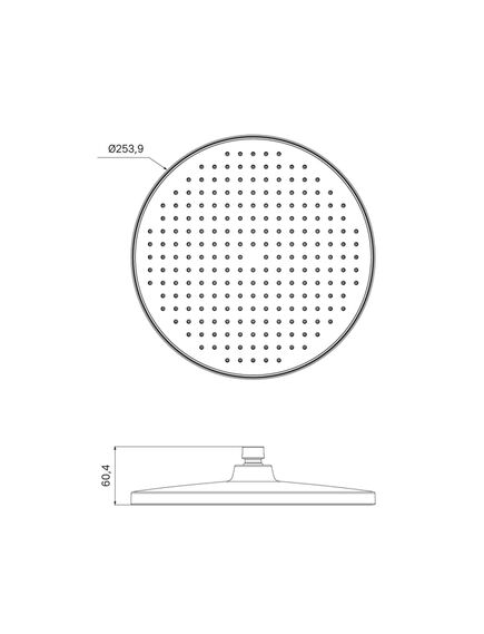 Купить Душевая насадка верхняя круглая, хром с белым, Esper, IDDIS, ESP25CRi64 (esp25cri64) по цене 3990 руб., в Санкт-Петебруге в интернет магазине 100-Систем, а также дургие товары IDDIS из раздела Верхний душ и Комплектующие для встраиваемых систем