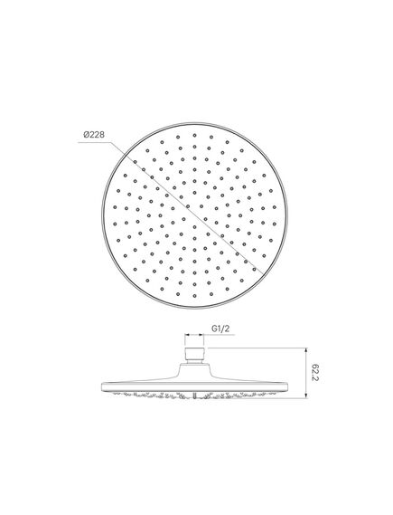 Купить Душевая насадка верхняя круглая, черная, Optima Home, IDDIS, OPH22BRi64 (oph22bri64) по цене 2490 руб., в Санкт-Петебруге в интернет магазине 100-Систем, а также дургие товары IDDIS из раздела Верхний душ и Комплектующие для встраиваемых систем