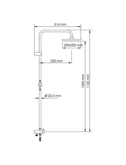 Купить Душевой комплект WasserKRAFT Exter А040 (a040) по цене 25470 руб., в Санкт-Петебруге в интернет магазине 100-Систем, а также дургие товары WasserKRAFT из раздела Душевые гарнитуры и Душевые стойки, системы, панели, гарнитуры