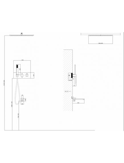 Купить Душевая система ABBER Daheim AF8254NG скрытого монтажа с изливом, термостат, никель (af8254ng) по цене 109620 руб., в Санкт-Петебруге в интернет магазине 100-Систем, а также дургие товары ABBER из раздела Душевые комплекты встраиваемого монтажа и Душевые системы встраиваемого монтажа