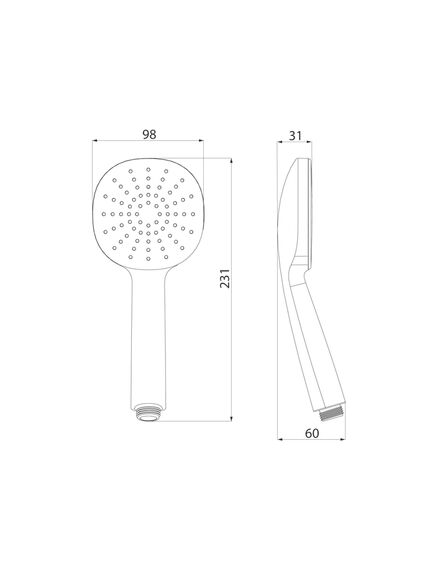 Купить Лейка для душа, черная матовая, Optima Home, IDDIS, OPH1FB9i18 (oph1fb9i18) по цене 1090 руб., в Санкт-Петебруге в интернет магазине 100-Систем, а также дургие товары IDDIS из раздела Лейки и Комплектующие для душа