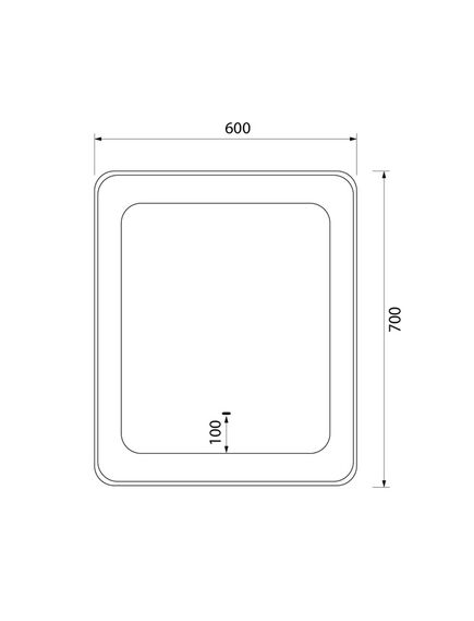 Купить Зеркало с подсветкой, 60 см, Esper, IDDIS, ESP6000i98 (esp6000i98) по цене 17250 руб., в Санкт-Петебруге в интернет магазине 100-Систем, а также дургие товары IDDIS из раздела Зеркала и Мебель для ванной комнаты