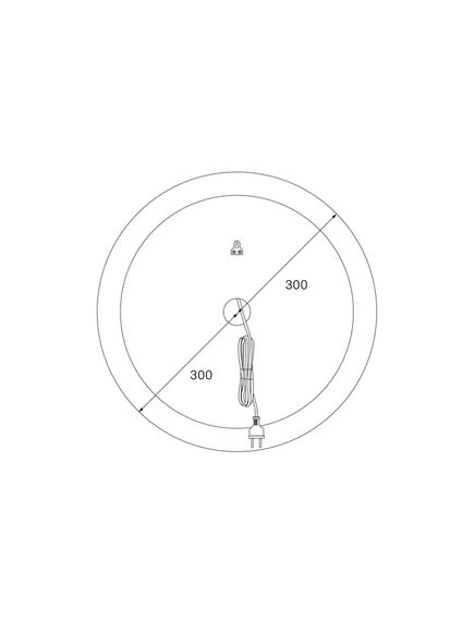 Купить Зеркало с подсветкой круглое, 60 см, Esper, IDDIS, ESP600Ri98 (esp600ri98) по цене 13490 руб., в Санкт-Петебруге в интернет магазине 100-Систем, а также дургие товары IDDIS из раздела Зеркала и Мебель для ванной комнаты