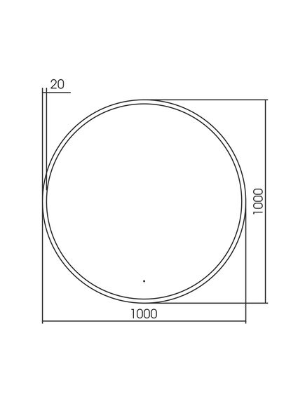 Купить Зеркало ABBER Mond AG6204SCGL-1.0 с подсветкой, бесконтактный выключатель, диммер, золото (ag6204scgl-1.0) по цене 17157.6 руб., в Санкт-Петебруге в интернет магазине 100-Систем, а также дургие товары ABBER из раздела Зеркала и Мебель для ванной комнаты