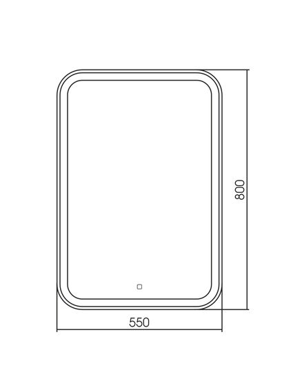 Купить Зеркало ABBER See AG6105S с подсветкой, сенсорный выключатель, диммер (ag6105s) по цене 8580.6 руб., в Санкт-Петебруге в интернет магазине 100-Систем, а также дургие товары ABBER из раздела Зеркала и Мебель для ванной комнаты