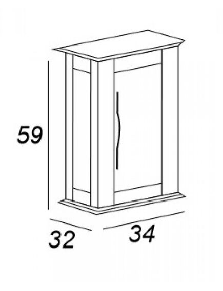 Купить Шкаф Cezares Tiffany 54960 bianco opaco (54960) по цене 28010 руб., в Санкт-Петебруге в интернет магазине 100-Систем, а также дургие товары CEZARES из раздела Шкафы и Пеналы, комоды, шкафы