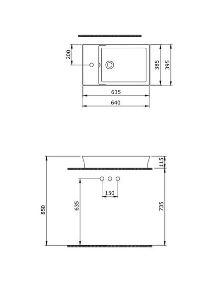 Купить Раковина Berges Ego SL 60 182013 Белая глянцевая (182013) по цене 15990 руб., в Санкт-Петебруге в интернет магазине 100-Систем, а также дургие товары BERGES из раздела Накладные раковины и Раковины и пьедесталы