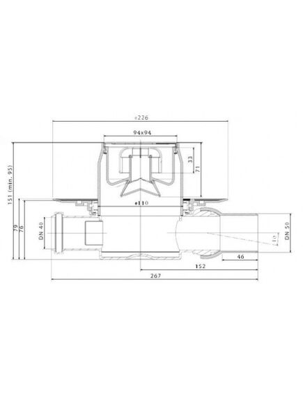 Купить Трап Confluo Standard 10х10 Dry 2 Ceramic (13000108) по цене 3300 руб., в Санкт-Петебруге в интернет магазине 100-Систем, а также дургие товары Pestan из раздела Трапы и Душевые лотки и душевые трапы