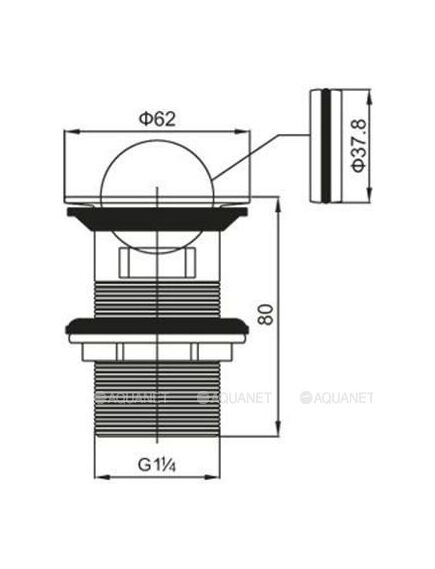 Купить Донный клапан BelBagno BB-PCU-05-CRM (bb-pcu-05-crm) по цене 1230 руб., в Санкт-Петебруге в интернет магазине 100-Систем, а также дургие товары BelBagno из раздела Выпуски, донные клапаны и Сифоны