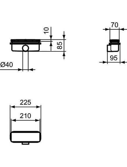 Купить Сифон для поддона Ideal Standard T4493AA ULTRAFLAT NEW (t4493aa) по цене 7845.46 руб., в Санкт-Петебруге в интернет магазине 100-Систем, а также дургие товары IDEAL STANDARD из раздела Сифон и Сифоны для ванн, поддонов