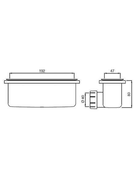 Купить Сифон для поддона ULTRAFLAT NEW T4493V3 (t4493v3) по цене 10591.61 руб., в Санкт-Петебруге в интернет магазине 100-Систем, а также дургие товары IDEAL STANDARD из раздела Сифон и Сифоны для ванн, поддонов