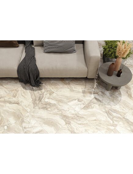 Купить Керамогранитная плитка LCM полированная 6060PRS11P Persia Beige , 600*600*8 (4 шт в уп/54.72  м в пал)  (6060prs11p) по цене 2390 руб., в Санкт-Петебруге в интернет магазине 100-Систем, а также дургие товары LCM из раздела Керамогранит и Напольные покрытия