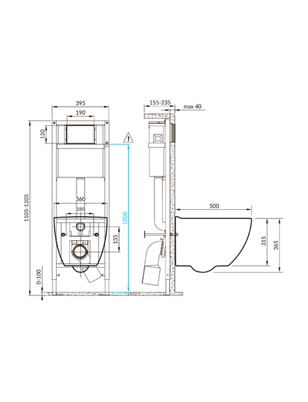 Купить Комплект BRASKO SMART CO DPL EO slim инсталляция VECTOR кнопка ESTETICA пластик белый (68304) по цене 26990 руб., в Санкт-Петебруге в интернет магазине 100-Систем, а также дургие товары CERSANIT из раздела Готовые решения и Инсталляции