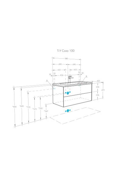 Купить Тумба под раковину белая 100см AQUATON Сохо 1A258201AJ010 (1a258201aj010) по цене 23490 руб., в Санкт-Петебруге в интернет магазине 100-Систем, а также дургие товары AQUATON из раздела Тумбы под раковину и Мебель для ванной комнаты