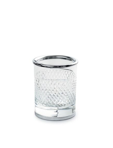 Купить Стакан настольный AURA Chrome (10252-cr) по цене 19074 руб., в Санкт-Петебруге в интернет магазине 100-Систем, а также дургие товары BOHEME из раздела Стаканы и подстаканники и Аксессуары для ванной комнаты