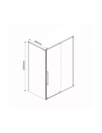 Купить Боковая панель Arno VSG-1A800CL, хром, стекло прозрачное , , шт (vsg-1a800cl) по цене 20060 руб., в Санкт-Петебруге в интернет магазине 100-Систем, а также дургие товары Vincea из раздела Душевые перегородки и Душевые двери, перегородки