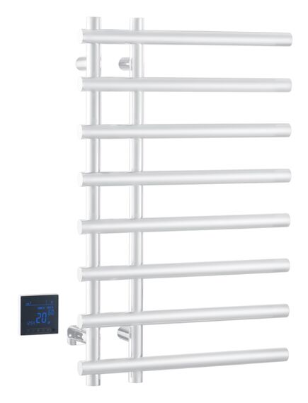 Купить Полотенцесушитель электрический круглый сухой WHITE (722-mw) по цене 61539 руб., в Санкт-Петебруге в интернет магазине 100-Систем, а также дургие товары BOHEME из раздела Электрические полотенцесушители и Полотенцесушители