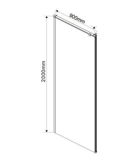 Купить Боковая панель Arno VSG-1A900CGB, черный, стекло тонированное, , шт (vsg-1a900cgb) по цене 23680 руб., в Санкт-Петебруге в интернет магазине 100-Систем, а также дургие товары Vincea из раздела Душевые перегородки и Душевые двери, перегородки