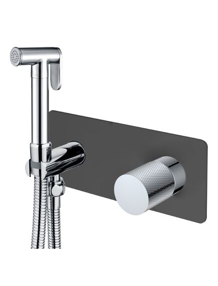Купить Смеситель гигиенический STICK BLACK TOUCH CHROME (127-bcr.2) по цене 32114 руб., в Санкт-Петебруге в интернет магазине 100-Систем, а также дургие товары BOHEME из раздела Гигиенический душ со смесителем и Гигиенический душ