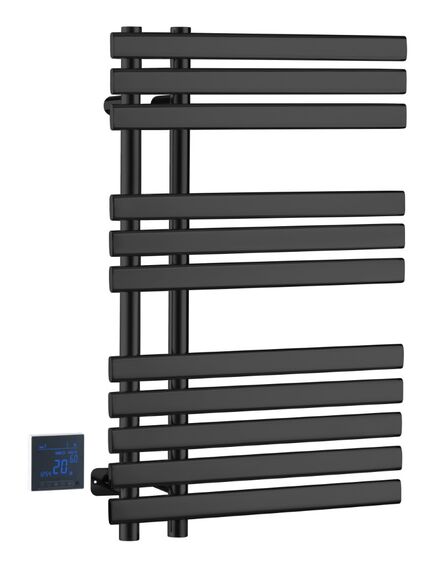 Купить Полотенцесушитель электрический сухой VENTURO BLACK (723-b) по цене 68661 руб., в Санкт-Петебруге в интернет магазине 100-Систем, а также дургие товары BOHEME из раздела Электрические полотенцесушители и Полотенцесушители