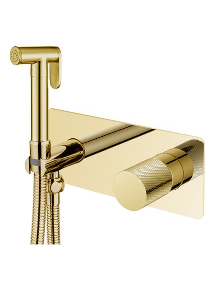 Купить Смеситель гигиенический STICK GOLD TOUCH GOLD (127-gg.2) по цене 33325 руб., в Санкт-Петебруге в интернет магазине 100-Систем, а также дургие товары BOHEME из раздела Гигиенический душ со смесителем и Гигиенический душ