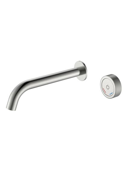 Купить Смеситель автоматический для раковины из стены на 2 отв. TECH Nikel Brush (158/2-nb) по цене 27373 руб., в Санкт-Петебруге в интернет магазине 100-Систем, а также дургие товары BOHEME из раздела Встраиваемые настенные смесители для раковины и Смесители для раковины