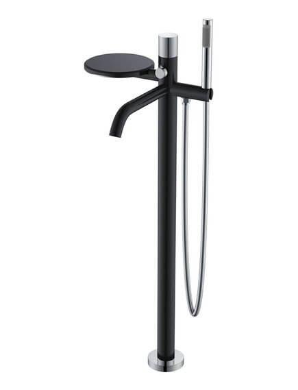 Купить Смеситель напольный STICK BLACK TOUCH CHROME (129-bcr.2) по цене 64328 руб., в Санкт-Петебруге в интернет магазине 100-Систем, а также дургие товары BOHEME из раздела Напольные смесители для ванны, раковины и Смесители для ванны и душа