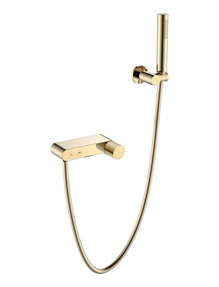 Купить Смеситель STICK для ванны GOLD TOUCH GOLD (123-gg.2) по цене 45690 руб., в Санкт-Петебруге в интернет магазине 100-Систем, а также дургие товары BOHEME из раздела Смесители с коротким изливом и Смесители для ванны и душа
